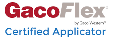 Gaco FLex Certified Applicator Badge
